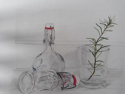 Carrie-Anne, Glasswear, coloured pencils, 10.20.jpg